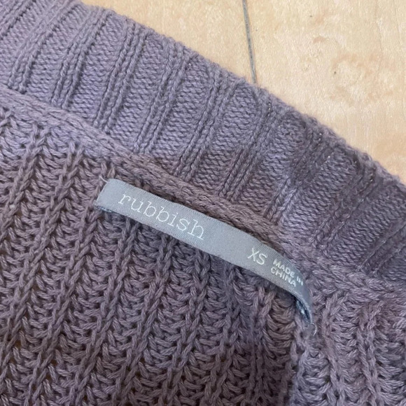 NORDSTROM Rubbish Long Line Cardigan size XS - Picture 4 of 5